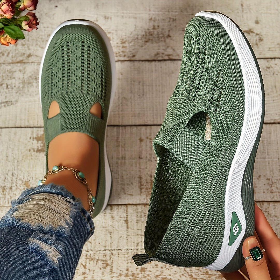 Women's Orthopedic Slip-On Soft-Sole Loafers — Walking