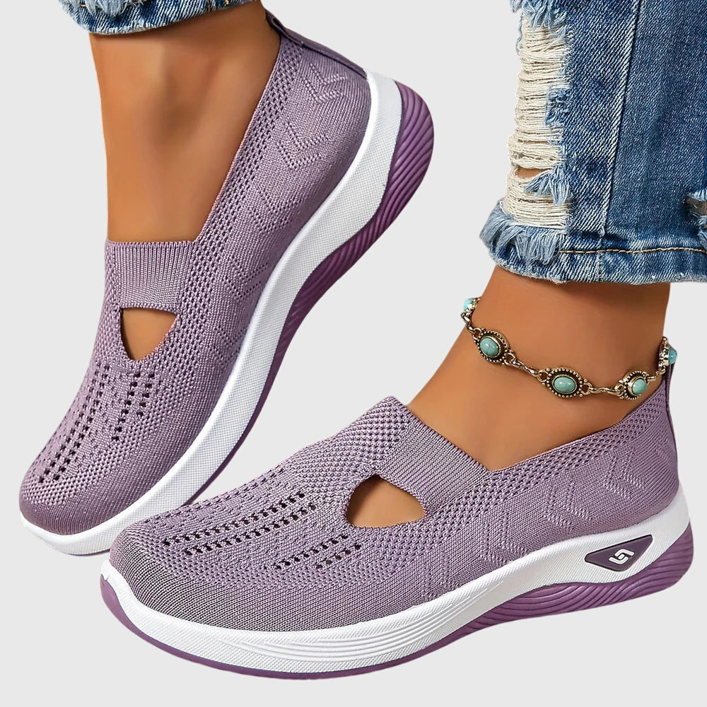 Women's Orthopedic Slip-On Loafers — Walking