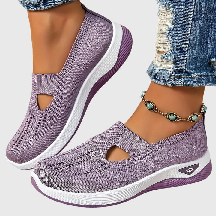 Women's Orthopedic Slip-On Loafers — Walking