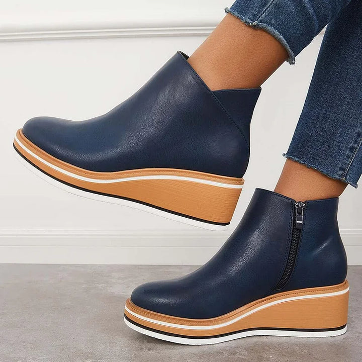 Women's Comfort Classic Elegant Ankle Boots — Winter