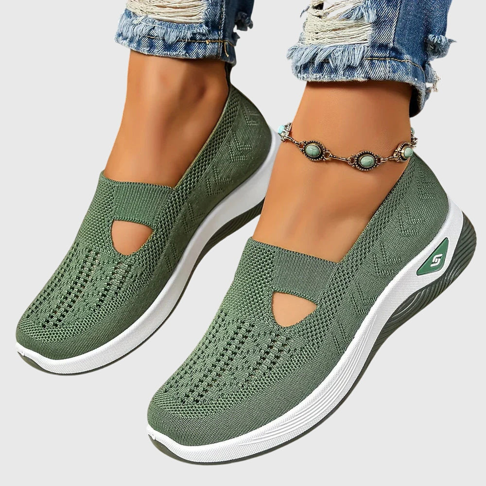 Women's Orthopedic Slip-On Loafers — Walking