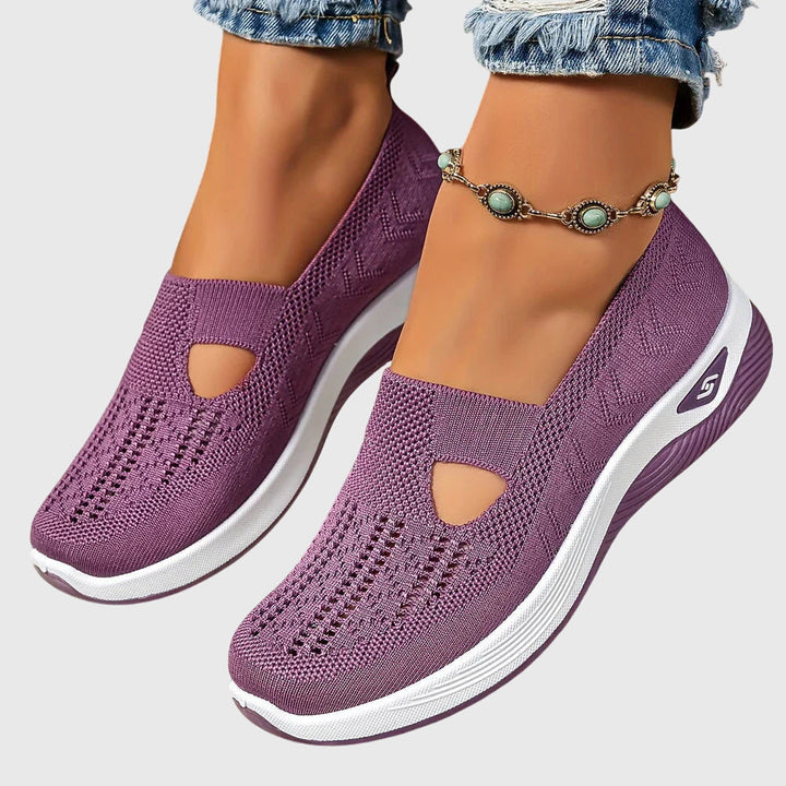 Women's Orthopedic Slip-On Loafers — Walking