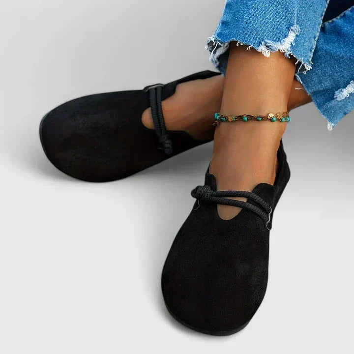 Women's Orthopedic Flat-Sole Loafers — Casual