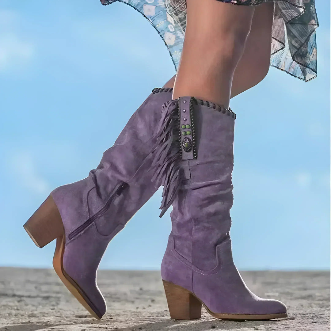 Women's Orthopedic Buckle-Strap Pointed-Toe Ankle Boots — Casual