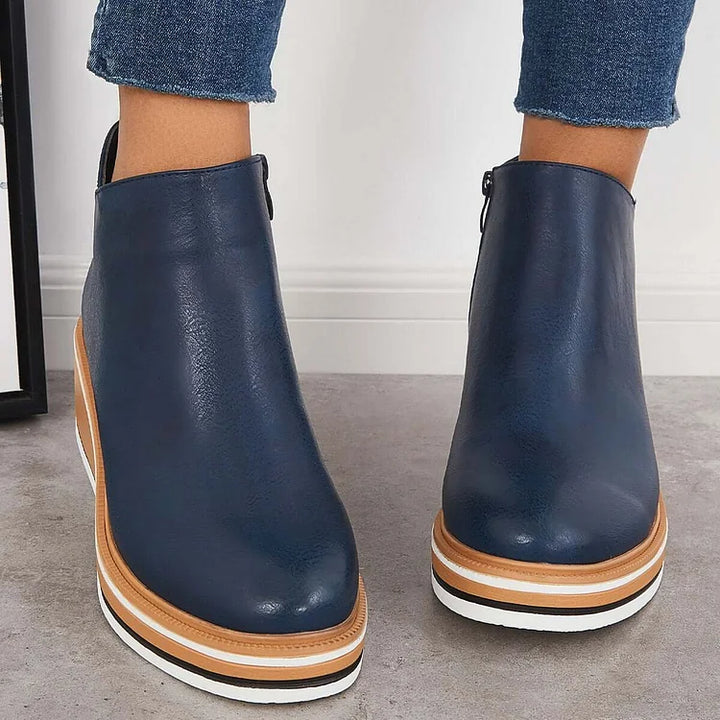Women's Comfort Classic Elegant Ankle Boots — Winter