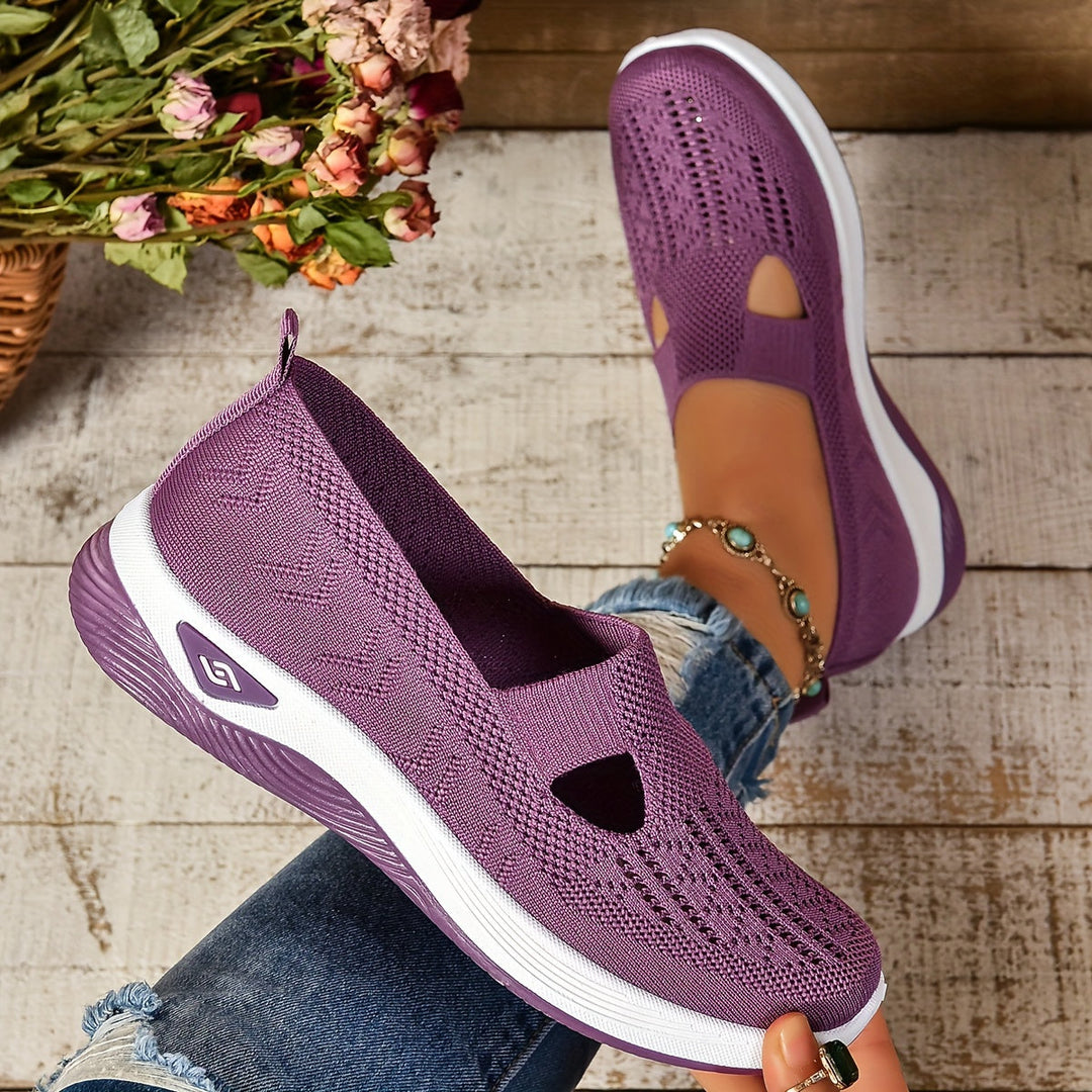 Women's Orthopedic Slip-On Soft-Sole Loafers — Walking