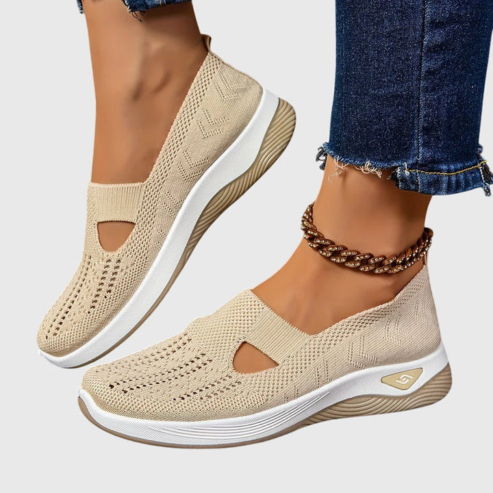 Women's Orthopedic Slip-On Loafers — Walking