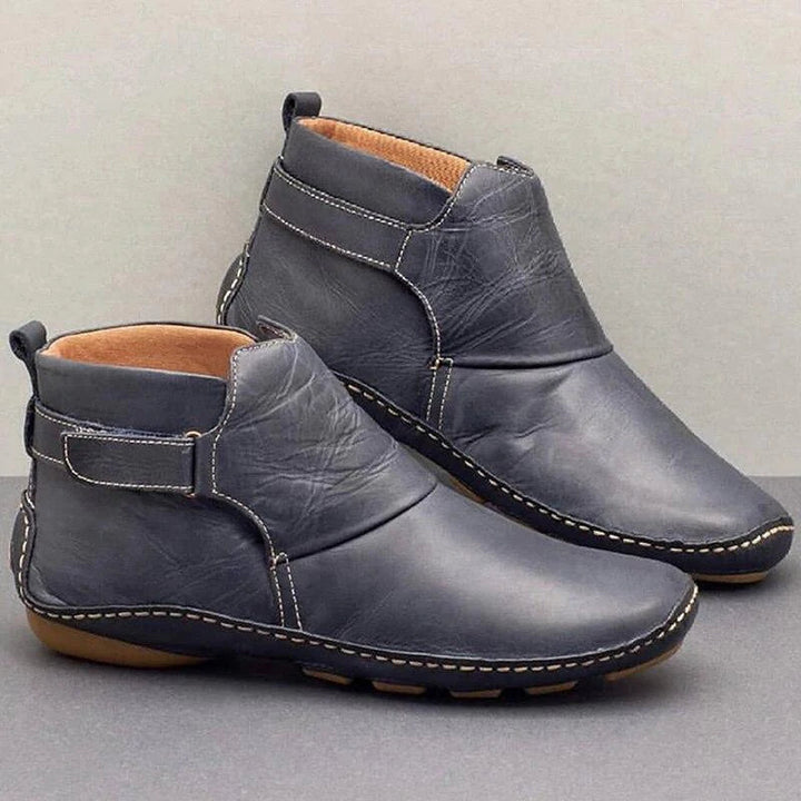 Women's Orthopedic Flat-Sole Ankle Boots — Winter