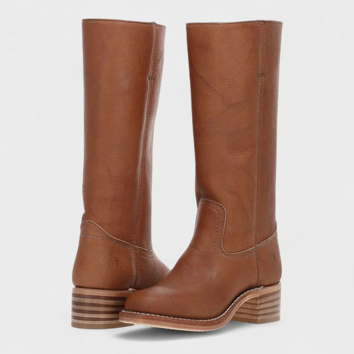 Women's Comfort Block-Heel Classic Knee-High Boots — Everyday