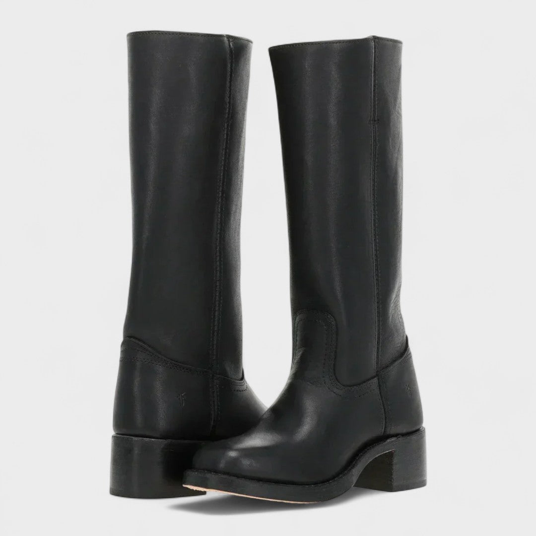 Women's Comfort Block-Heel Classic Knee-High Boots — Everyday