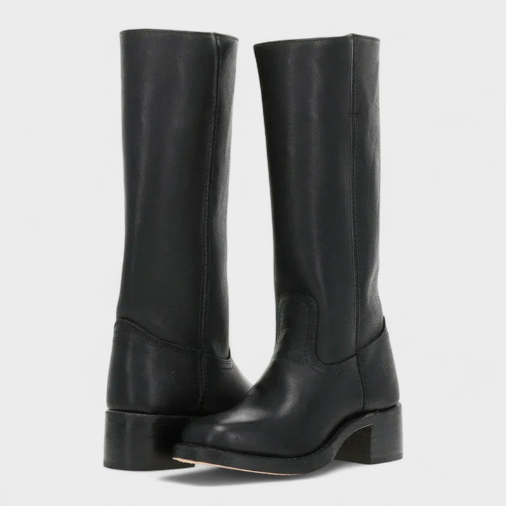 Women's Comfort Block-Heel Classic Knee-High Boots — Everyday