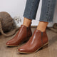 Women's Orthopedic Side-Zip Block-Heel Ankle Boots — Everyday