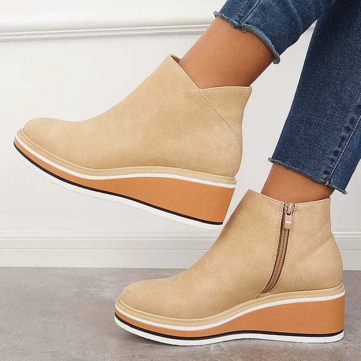 Women's Comfort Classic Elegant Ankle Boots — Winter