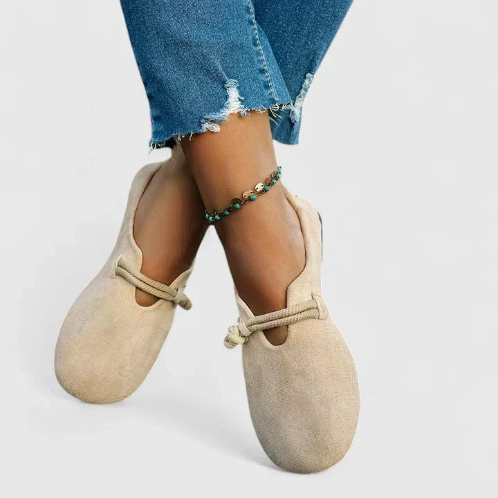 Women's Orthopedic Flat-Sole Loafers — Casual