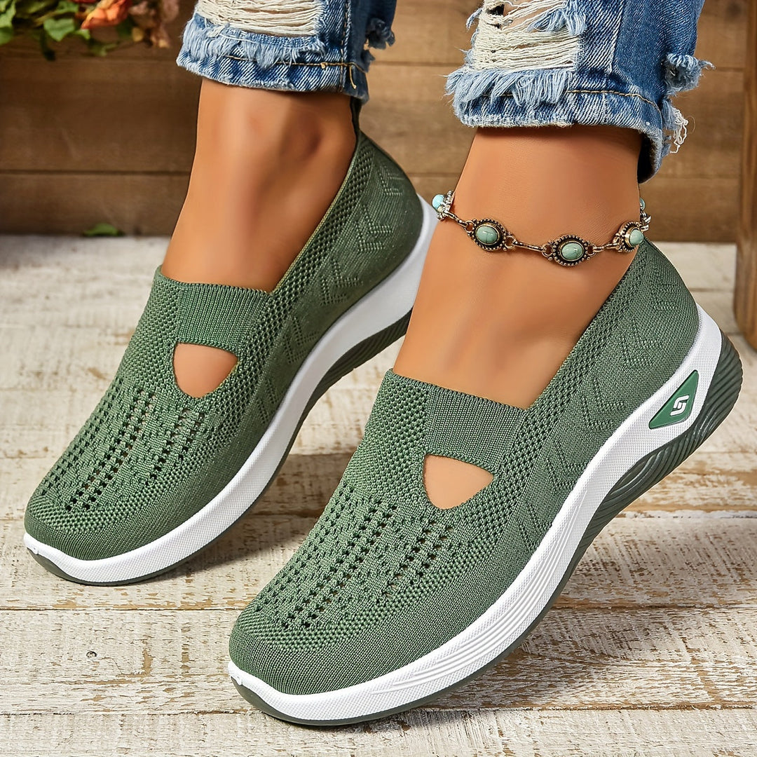 Women's Orthopedic Slip-On Soft-Sole Loafers — Walking