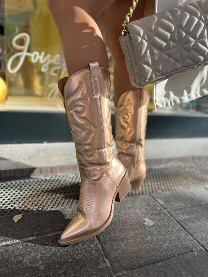 Women's Comfort Pointed-Toe Western Boots — Everyday