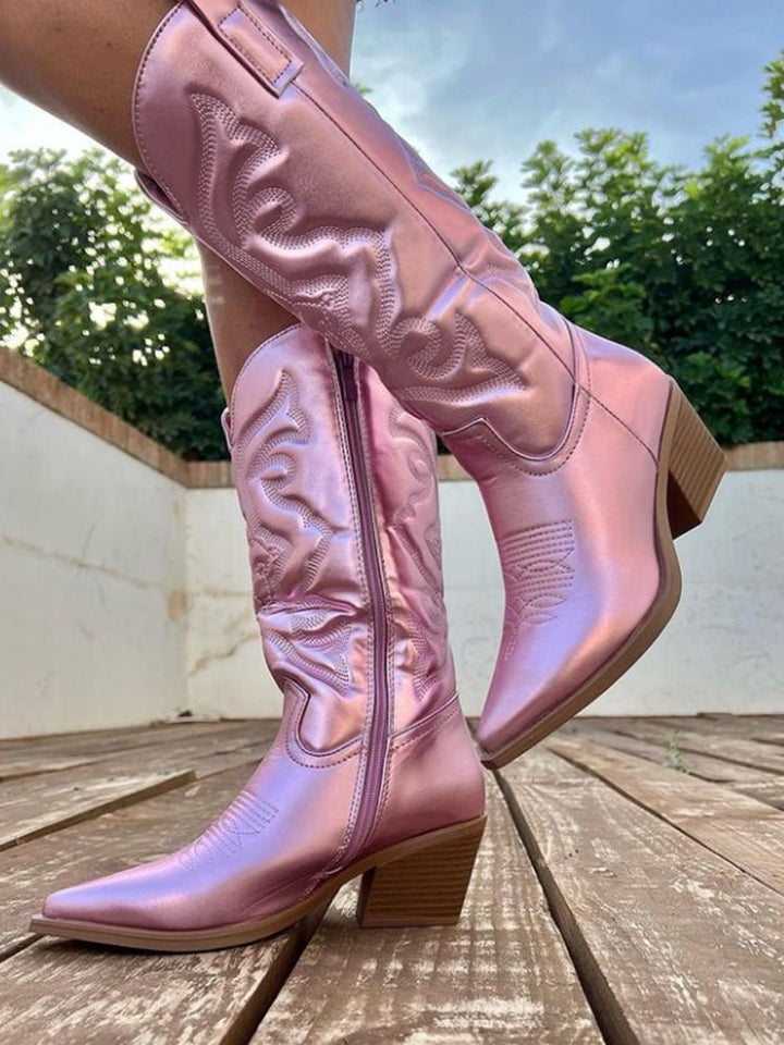 Women's Comfort Pointed-Toe Western Boots — Everyday
