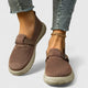 Women's Orthopedic Buckle-Strap Minimalist Loafers — Everyday