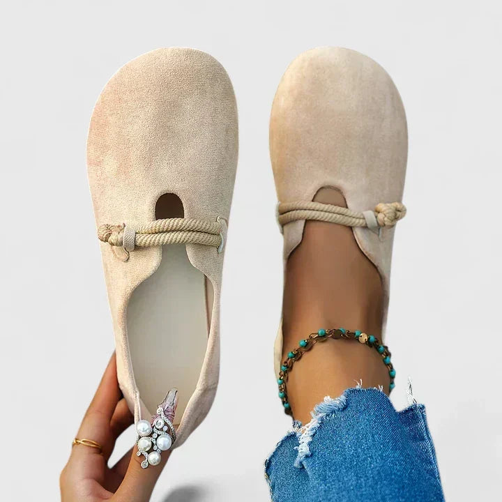 Women's Orthopedic Flat-Sole Loafers — Casual