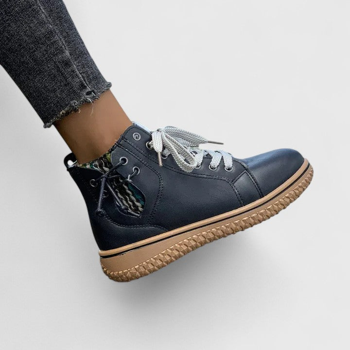 Women's Orthopedic Lace-Up Bohemian Ankle Boots — Winter