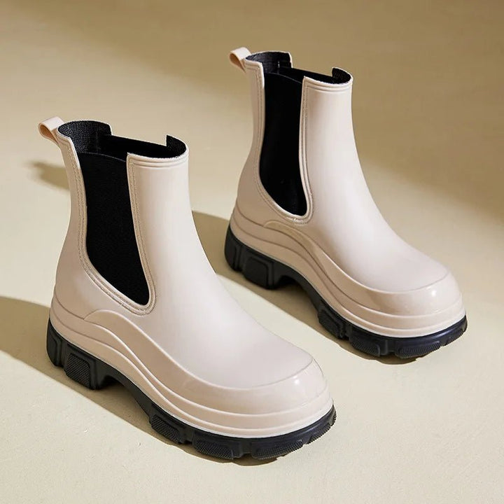 Women's Comfort Slip-On Platform Chelsea Boots — Everyday