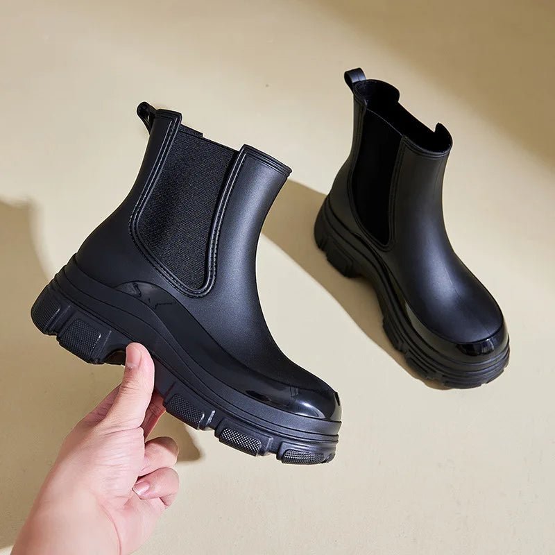 Women's Comfort Slip-On Platform Chelsea Boots — Everyday