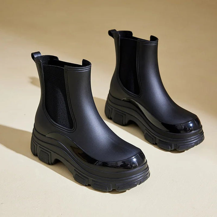 Women's Comfort Slip-On Platform Chelsea Boots — Everyday