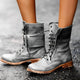 Women's Comfort Lace-Up Combat Boots — Casual