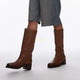 Women's Comfort Block-Heel Knee-High Boots — Everyday