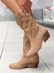 Women's Comfort Side-Zip Block-Heel Western Boots — Casual